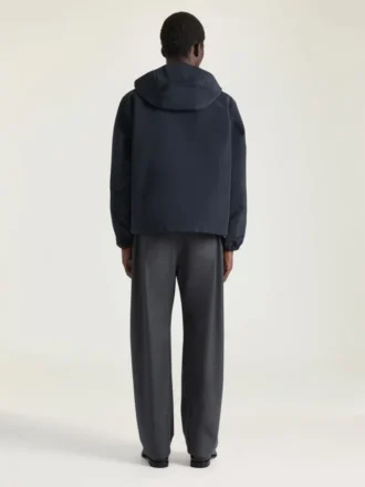 Windjacke aus Polyfaille mit „GIVENCHY PARIS“-Stickerei